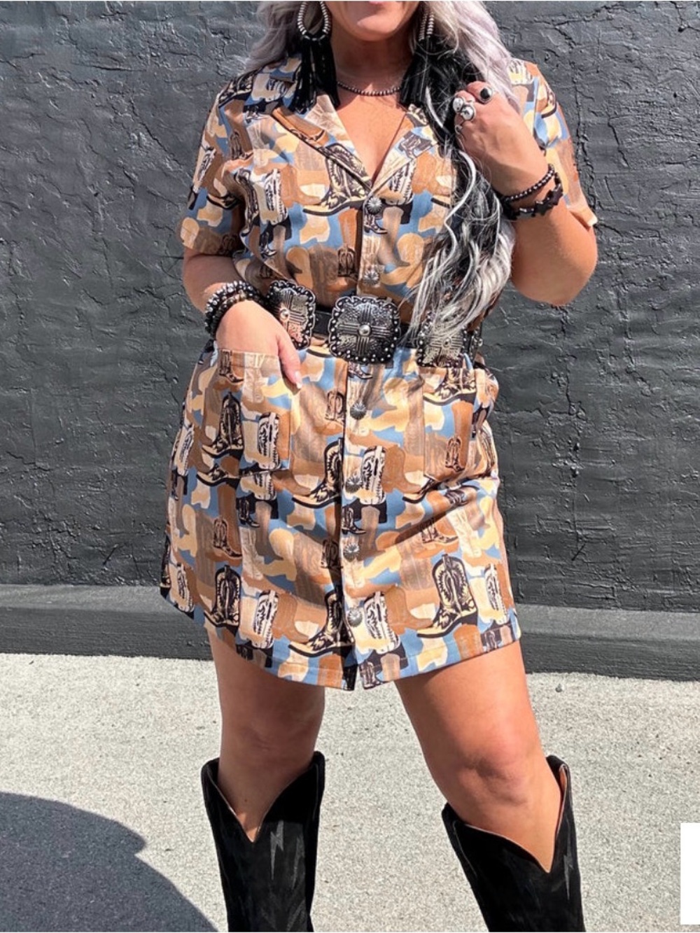 Boutique  Heel Yeah Dress